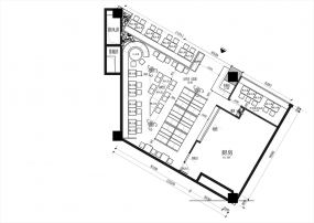 茶餐廳設(shè)計(jì)平面圖