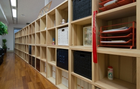 辦公室書柜隔斷裝飾設(shè)計(jì)效果圖,書柜隔斷裝飾圖