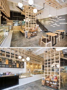 主題餐廳空間設計實景圖,主題餐廳空間設計效果圖