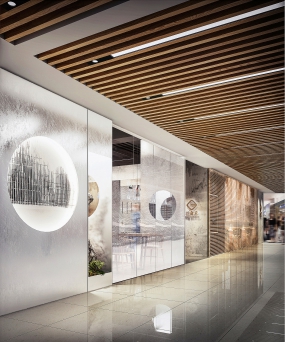 陜西面館空間設(shè)計實景圖