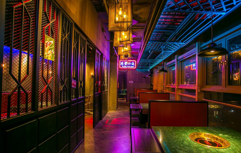 火鍋店裝飾實(shí)景圖,火鍋店裝飾效果圖