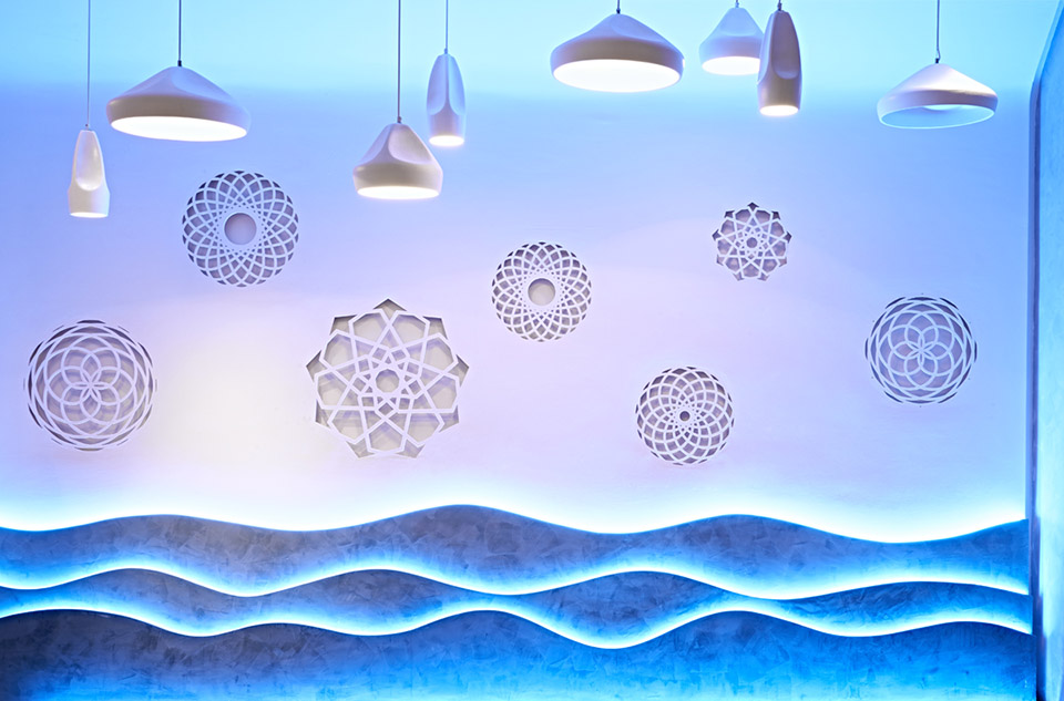 餃子館裝修平面圖,餃子館裝修圖片