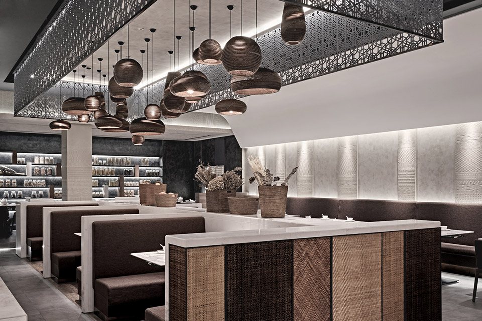 餃子館裝飾案例圖,餃子館裝飾實景圖