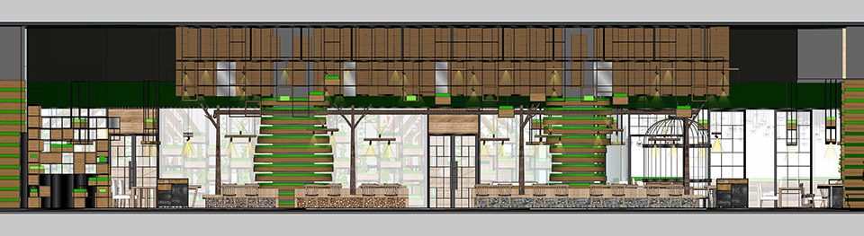 快餐店裝修設(shè)計平面圖,快餐店設(shè)計平面圖