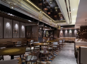飯店空間設(shè)計實(shí)景圖,飯店空間設(shè)計效果圖