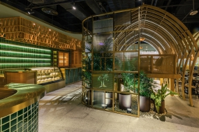 火鍋店裝飾實景圖,火鍋店裝飾案例圖