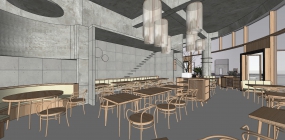 串串店鋪空間設(shè)計(jì)布局圖