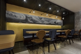 快餐店設計圖片,快餐店設計實景圖