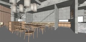 串串店空間設(shè)計(jì)案例圖