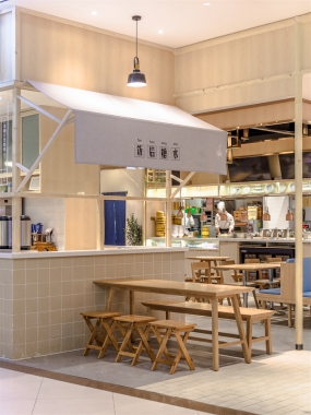  快餐店空間設(shè)計(jì)實(shí)景圖