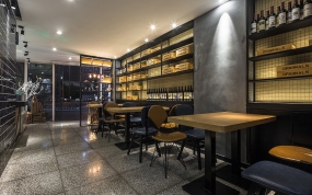 快餐店設計實景圖,快餐店設計案例圖