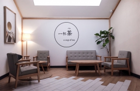 奶茶店裝修設計實景圖,奶茶店裝修設計案例圖