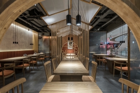 快餐店空間設(shè)計(jì)圖片