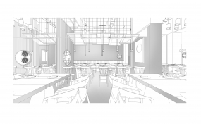 快餐店空間設(shè)計(jì)布局圖,快餐店空間設(shè)計(jì)平面圖