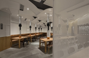 烤肉店空間設(shè)計(jì)效果圖