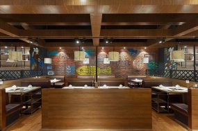 火鍋店店面空間設(shè)計(jì)布局圖