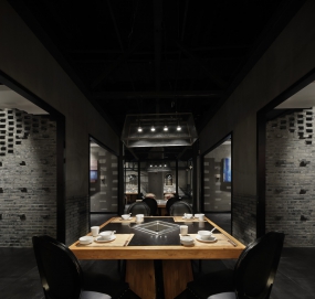 火鍋店設(shè)計(jì)效果圖