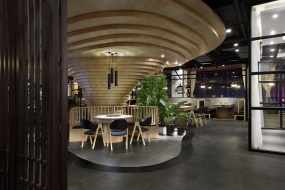 火鍋店裝修設(shè)計(jì)布局圖