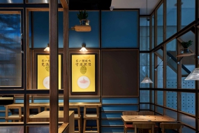 快餐店設計圖片
