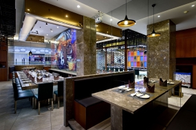 鐵板燒店設(shè)計(jì)布局圖,鐵板燒店設(shè)計(jì)實(shí)景圖