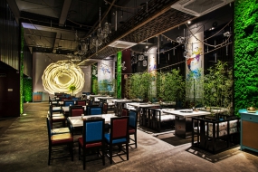 火鍋店裝飾圖片,火鍋店空間設(shè)計(jì)效果圖