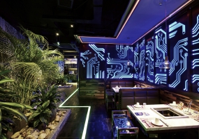 重慶火鍋店裝修設(shè)計(jì)實(shí)景圖