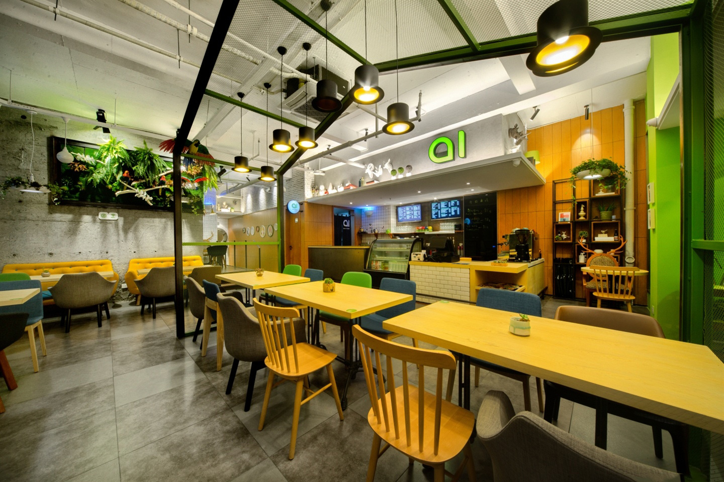 快餐店設計圖片,快餐店裝修設計效果圖
