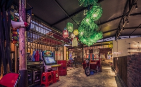 燒烤店設(shè)計(jì)效果圖