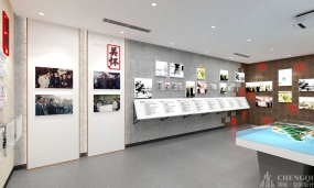 展廳設(shè)計效果圖,簡約風(fēng)展廳設(shè)計效果圖