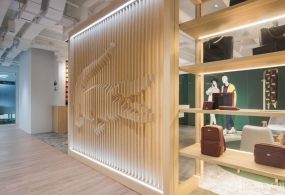 LACOSTE展廳設(shè)計效果圖,展廳設(shè)計平面圖