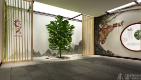 現(xiàn)代簡(jiǎn)約風(fēng)展廳裝飾案例圖,簡(jiǎn)約風(fēng)展廳裝飾圖