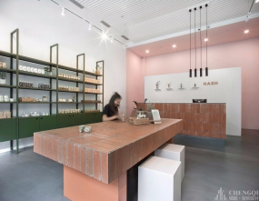 護(hù)膚品店裝飾效果圖,護(hù)膚品店裝飾布局圖