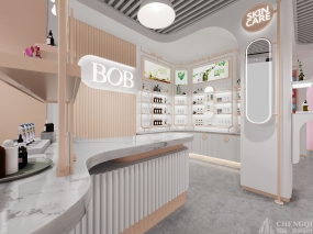 化妝品店空間設(shè)計(jì)布局圖,化妝品店設(shè)計(jì)圖片