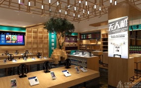 智能數(shù)碼店空間設(shè)計(jì)實(shí)景圖,智能數(shù)碼店空間設(shè)計(jì)布局圖