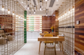 美甲店空間設計實景圖,美甲店空間設計布局圖