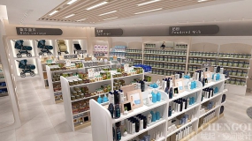母嬰店裝飾實(shí)景圖,母嬰店裝飾布局圖