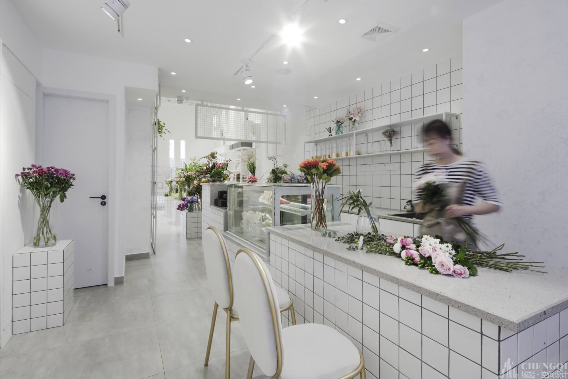 花店店鋪裝修布局圖,花店店鋪裝修效果圖