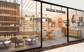 精油專賣店空間裝飾圖片,精油專賣店空間裝飾布局圖