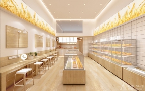 蛋糕店裝飾圖片