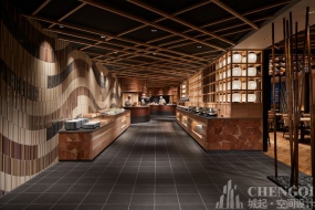 自助餐廳空間設(shè)計(jì)案例圖