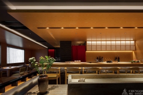 料理店空間設(shè)計案例圖,料理店空間設(shè)計效果圖