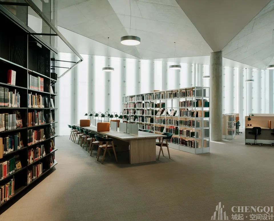 圖書館裝飾實景圖,圖書館裝飾效果圖