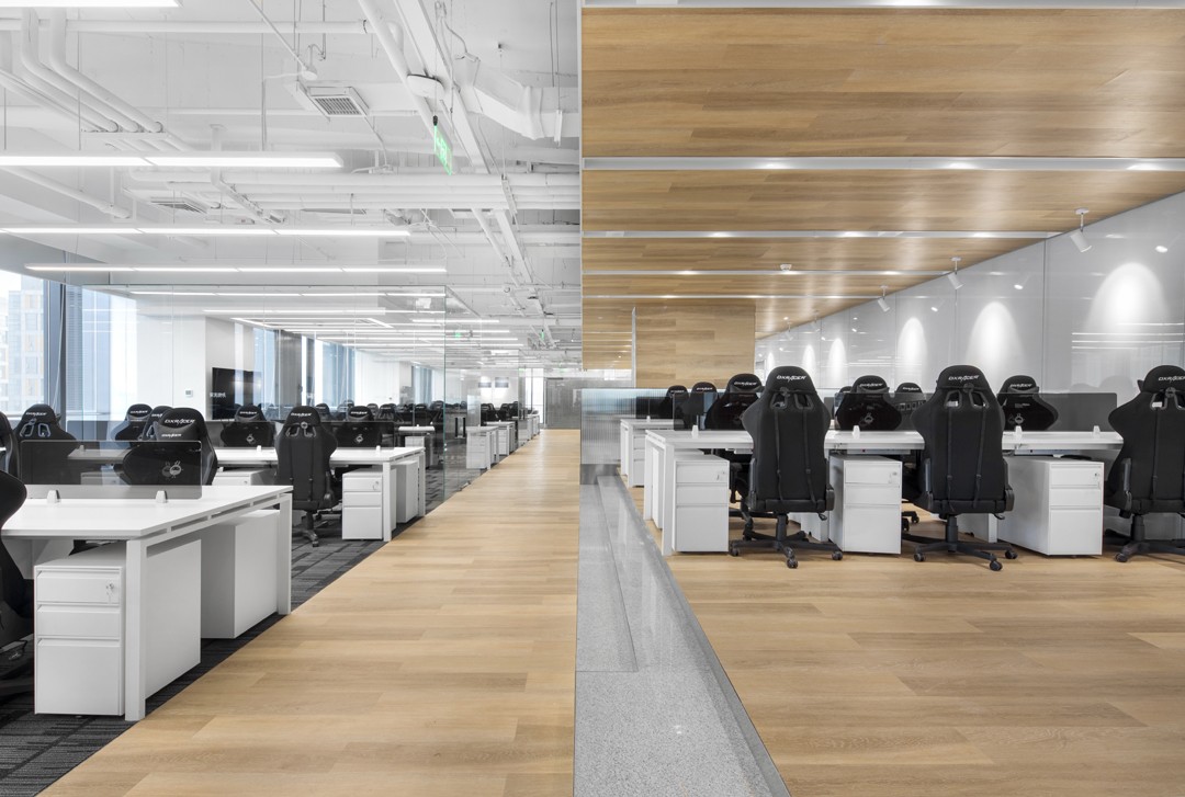 游戲公司開放區(qū)域裝修設計效果圖,開放區(qū)域裝修設計效果圖