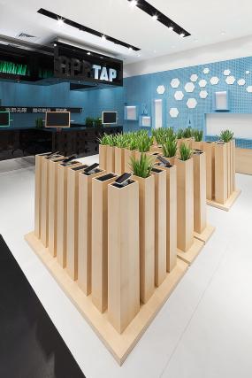 手機(jī)店裝修柜臺效果圖圖片