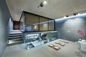 小戶型酒店式公寓實(shí)木餐桌設(shè)計(jì)圖