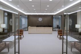 辦公室前臺裝修設(shè)計圖