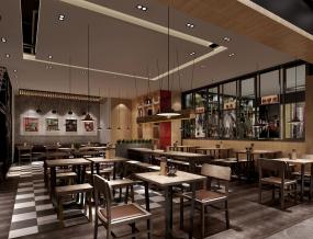 飯店隔斷裝修效果圖