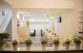 美甲店室內吊燈裝修效果圖片欣賞