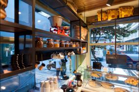 西式蛋糕店門面室內(nèi)裝修效果圖圖片