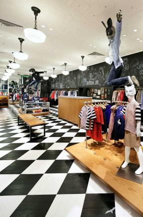個(gè)性童裝店室內(nèi)裝修圖片效果圖